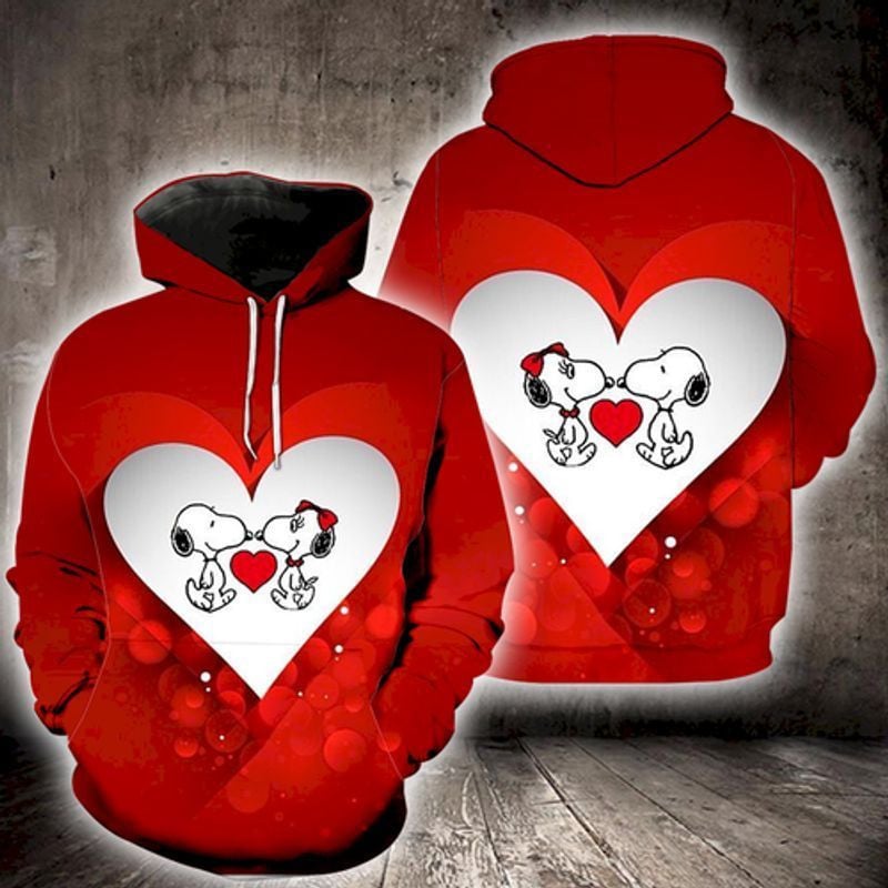 Snoopy Walt Disney Over Print 3d Hoodie Zip Hoodie 10