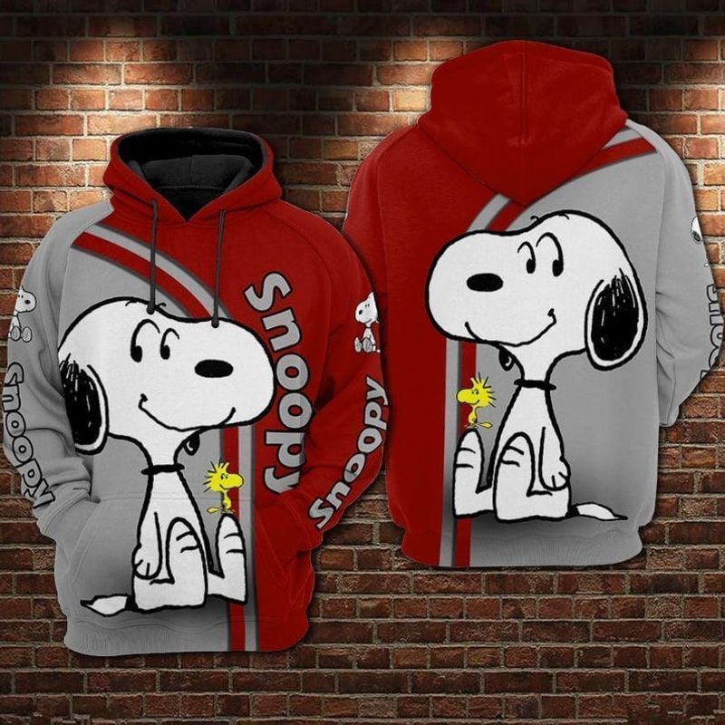 Disney Snoopy Cute Lover 3d Hoodie Zip Hoodie 1032