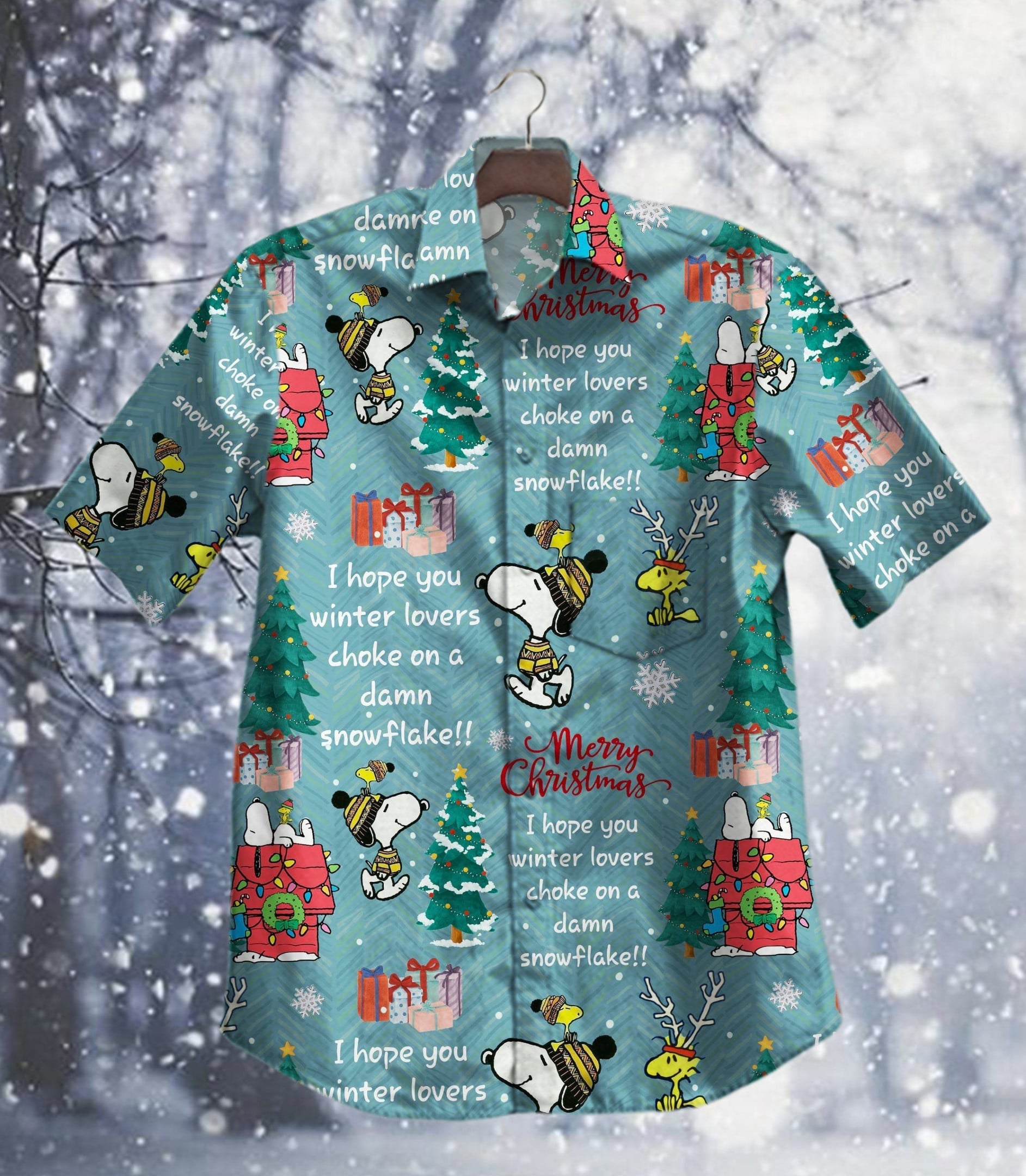 Snoopy Hawaiian Shirt 3d T-shirt