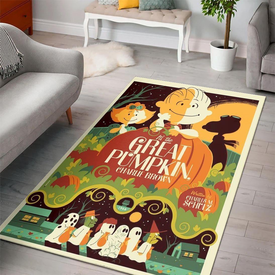 Snoopy Peanuts Rug 60, Gift For Fan Rug Home Decor Floor Decor