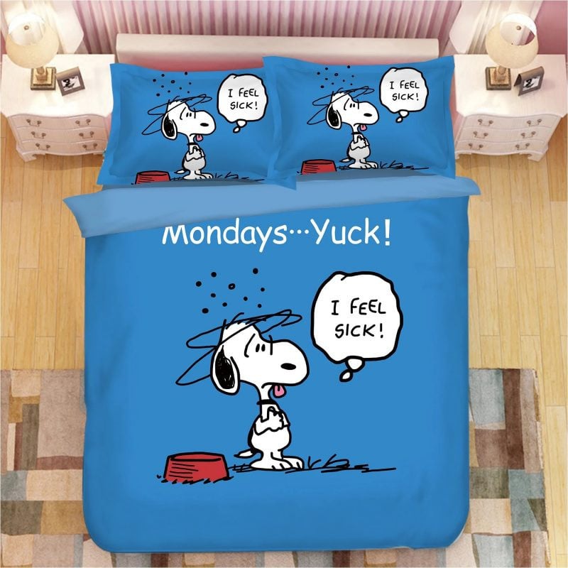 Peanuts Snoopy 2 Duvet Quilt Bedding Set