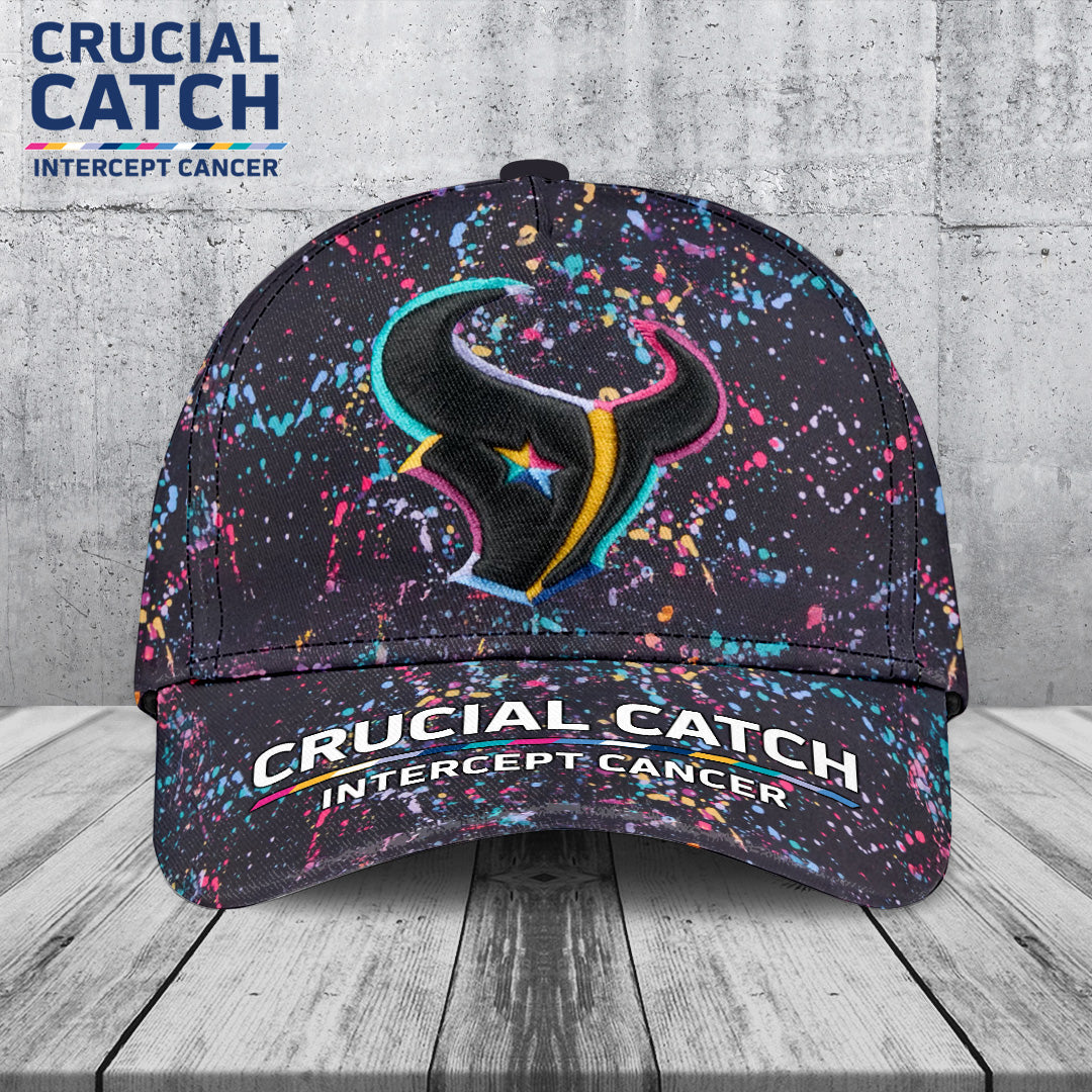Houston Texans Crucial Catch 2025 Classic Cap 