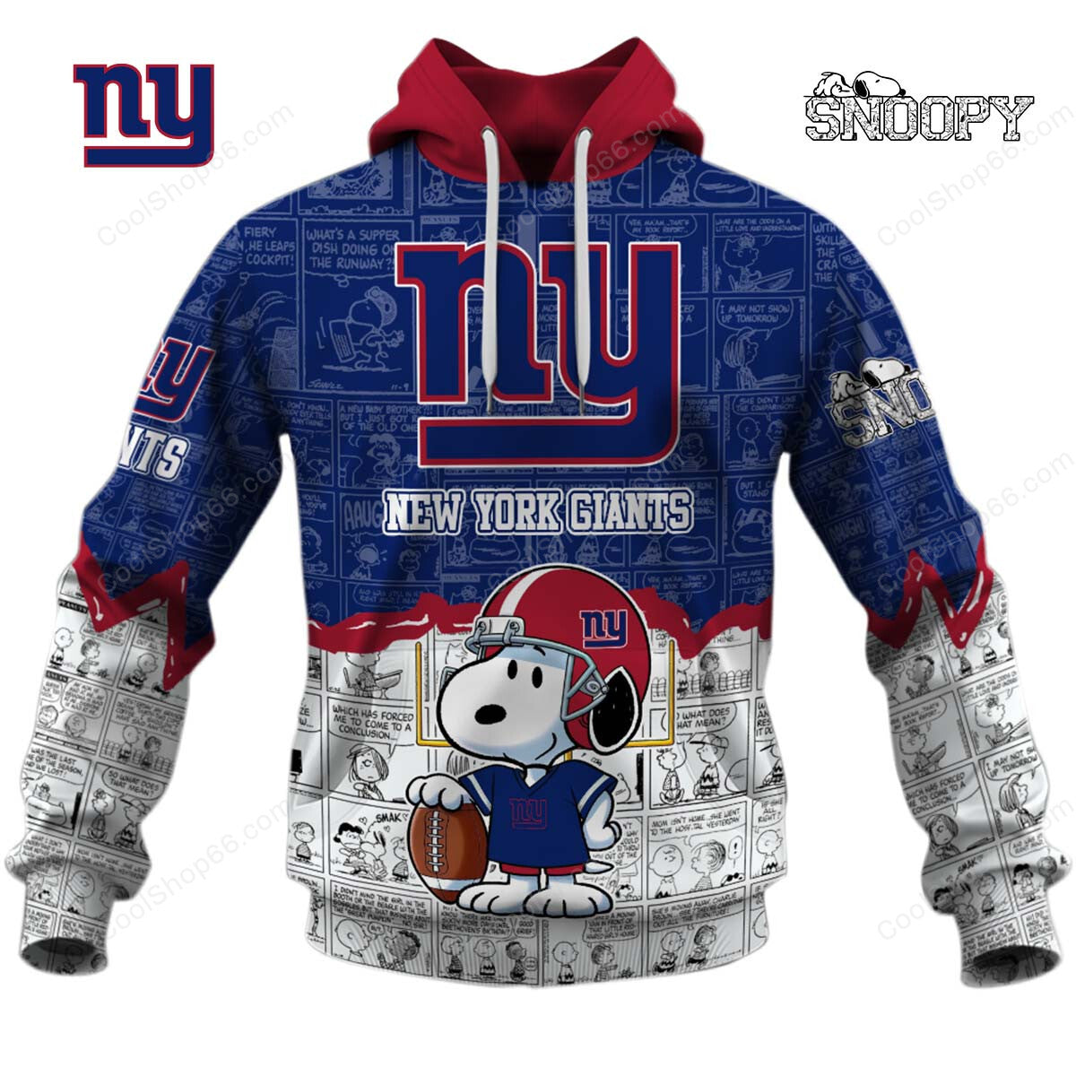 New York Giants Snoopy Design